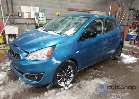 2019 Mitsubishi Mirage Le z USA, uszkodzony, nr VIN ML32A5HJ3KH002364